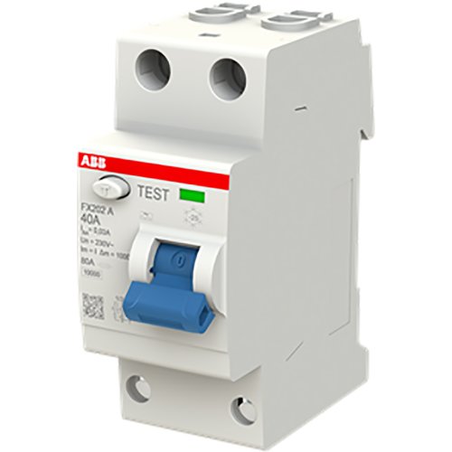 ABB Componenten FX202 A-40/0.03 Aardlekschakelaar 2P A type 30 mA - 9paa00000140063 - 20123957