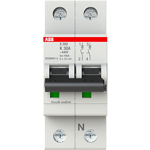 ABB Componenten Automaat S200 2P K30 6kA - 9paa00000140181 - 20202500