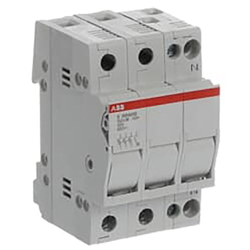 ABB Componenten Zekeringhouder, 3p+n max 32A, voor 10,3x38mm fuse - 9paa00000149075 - 20124362
