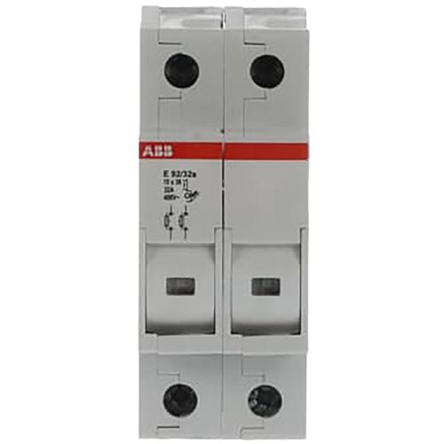 ABB Componenten Zekeringhouder 2 polig met LED - 9paa00000149079 - 20124460