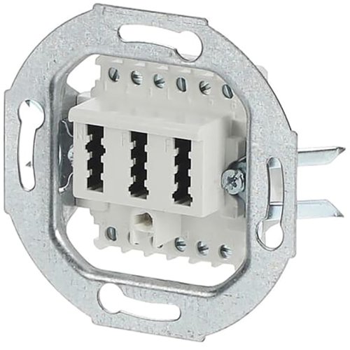 ABB Busch-Jaeger TAE-contactdoos 2x6/6 NFF alpin - 9paa00000149975 - 20087968