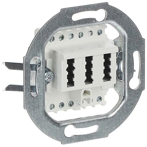 ABB Busch-Jaeger TAE-contactdoos 2x6/6 NFF alpin - 9paa00000149976 - 20087968