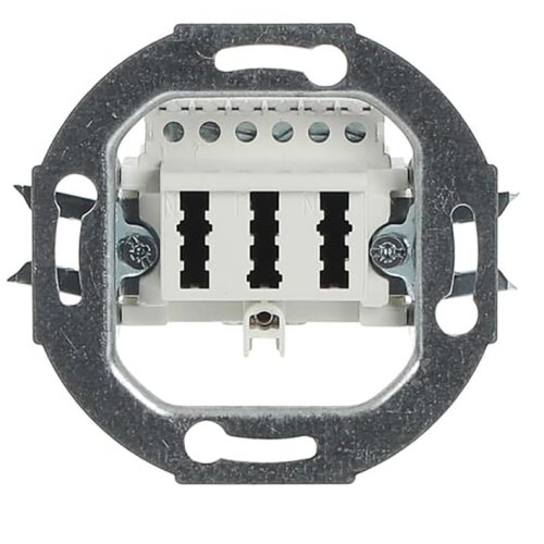 ABB Busch-Jaeger TAE-contactdoos 3x6 NFN alpin - 9paa00000149978 - 20087969