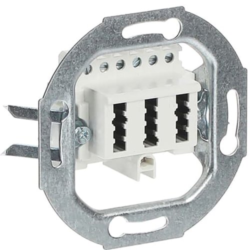 ABB Busch-Jaeger TAE-contactdoos 3x6 NFN alpin - 9paa00000149980 - 20087969