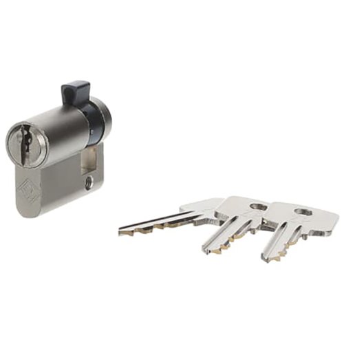 B&J euro-halfcylinder + 3 sleutels 0520 PZ-VS - 9paa00000149991 - 3131951