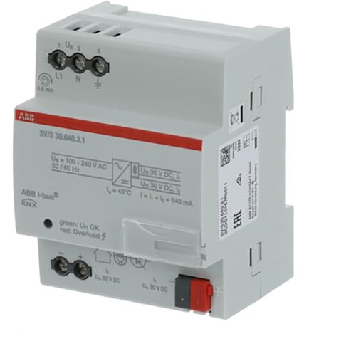 ABB Busch-Jaeger KNX voeding 640mA DIN-rail - 9paa00000150951 - 20087815