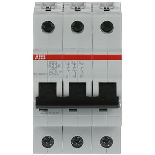 ABB automaat 3p k20 6ka S203-K20 - 9paa00000151049 - 8024857