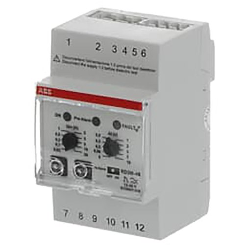 ABB Componenten Aardlekrelais 12-48 V AC/DC Voor alarm + frequentie filter - 9paa00000153862 - 20124303