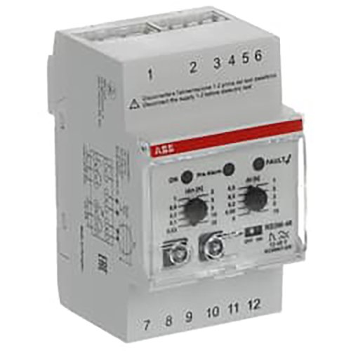 ABB Componenten Aardlekrelais 12-48 V AC/DC Voor alarm + frequentie filter - 9paa00000153863 - 20124303
