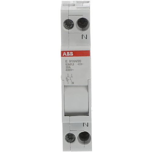 ABB Componenten Zekeringhouder,1p+n max 20A, voor 8,5x32,5mm fuse - 9paa00000153882 - 20124341