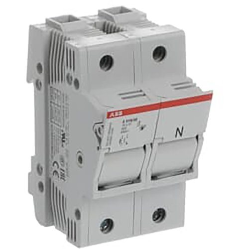 ABB Componenten Zekeringhouder voor 14x 51mm zekeringen, 1 polig + N, max 50A - 9paa00000154880 - 20124568
