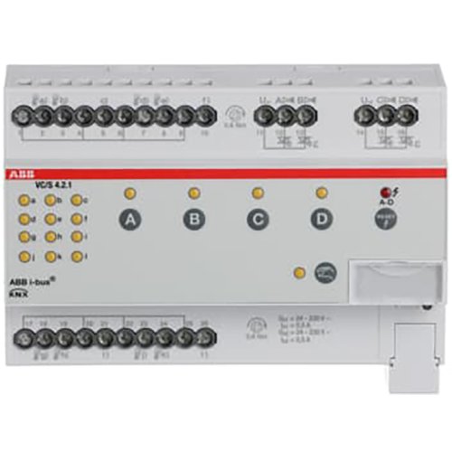 ABB Busch-Jaeger Valve Drive Controller ClimaEco KNX 4-voudig, handbediening, MDRC - 9paa00000156133 - 20087843