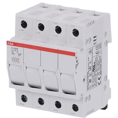 ABB Componenten Zekeringlastscheider 4 polig, 32 A 10.2x38mm zekeringen - 9paa00000156350 - 20124360