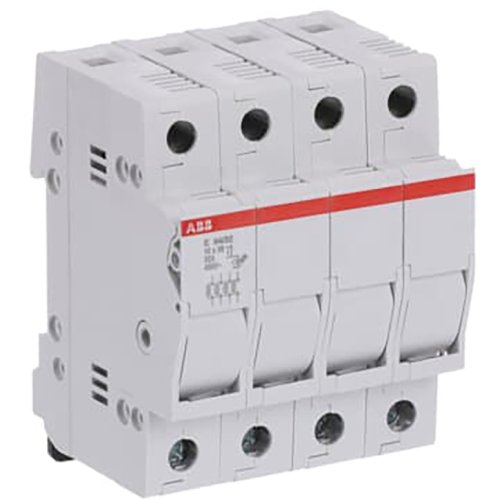 ABB Componenten Zekeringlastscheider 4 polig, 32 A 10.2x38mm zekeringen - 9paa00000156351 - 20124360