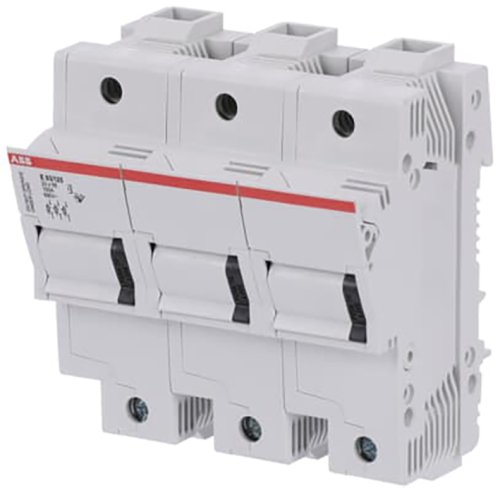 ABB Componenten Zekeringhouder voor 22 x 58mm zekeringen 3 polig , max 100A - 9paa00000156356 - 20124555