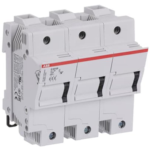 ABB Componenten Zekeringhouder voor 22 x 58mm zekeringen 3 polig , max 100A - 9paa00000156357 - 20124555