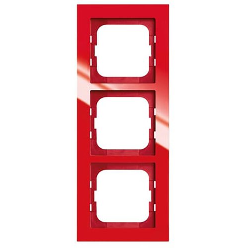 ABB Busch-Jaeger afdekraam 3v ax-rood - 9paa00000162468 - 20089499