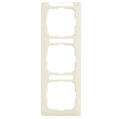 ABB Busch-Jaeger afdekraam hoekig tekst 3v ver SI creme - 9paa00000162514 - 20089409