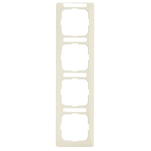 ABB Busch-Jaeger afdekraam hoekig tekst 4v ver SI creme - 9paa00000162592 - 20089411