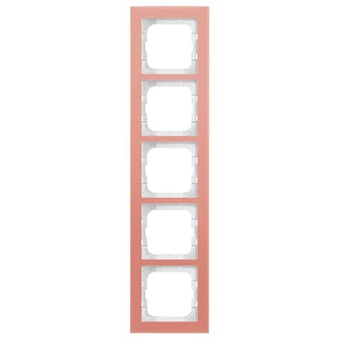 ABB Busch-Jaeger afdekraam 5v ax-glas koraal - 9paa00000162605 - 20089665
