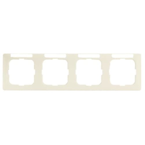 ABB Busch-Jaeger tekstkanaalraam 4v hor SI creme - 9paa00000162713 - 20089412