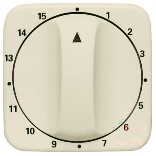B&J centraalplaat timer creme 1770-212-103 - 9paa00000163080 - 3130843