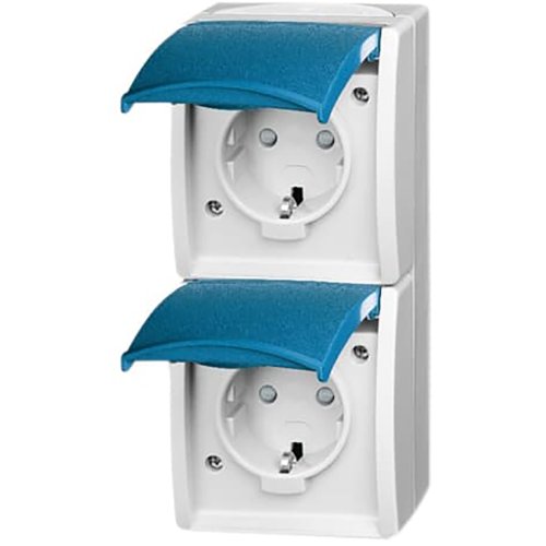 ABB Busch-Jaeger wcd ra dubbel ver kv kd opb IP44 ocean - 9paa00000163706 - 20090236
