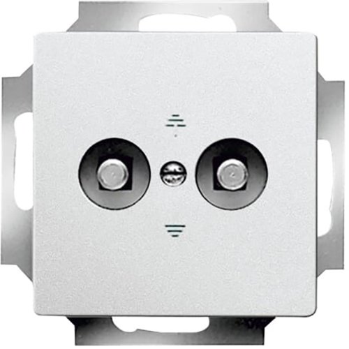 ABB Busch-Jaeger aardingscontactdoos+cpl 2v inb f-alu - 9paa00000163868 - 20090286
