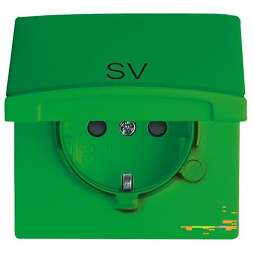 ABB Busch-Jaeger wcd ra kd kv inb IP44 A-w groen - 9paa00000164074 - 20090210