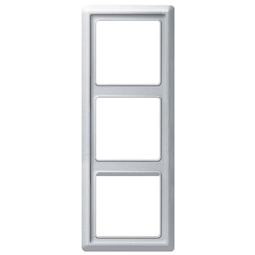 ABB Busch-Jaeger afdekraam 3v IP44 A-w aluzilver - 9paa00000164273 - 20088837