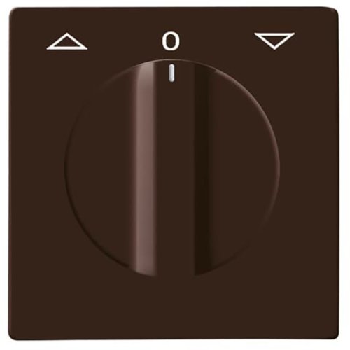 ABB Busch-Jaeger cpl + knop v jal draai IP44 A-w bruin - 9paa00000164382 - 20088416
