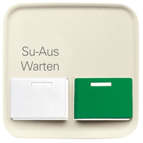 ABB Busch-Jaeger cpl v Ackermann wit/gr 73642B SI creme - 9paa00000164775 - 20088750