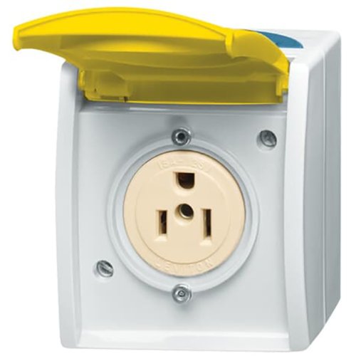 ABB Busch-Jaeger tekstwcd kd Nema 15A/125V opb IP44 ocean - 9paa00000164984 - 20090270