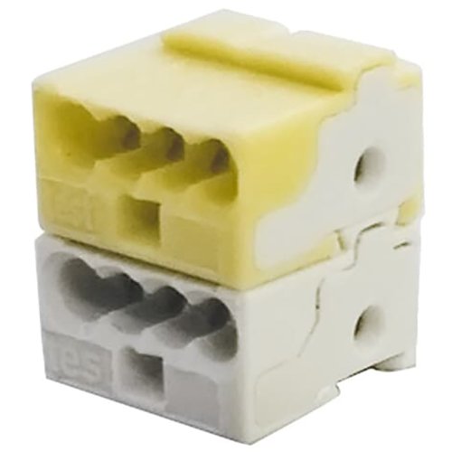 ABB Busch-Jaeger KNX bus-steekklem 4 x 1mm2 wit/geel - 9paa00000165366 - 20090300