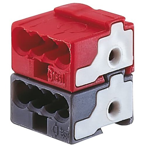 ABB Busch-Jaeger KNX bus-steekklem 4 x 1mm2 rood/zwart - 9paa00000165367 - 20090299
