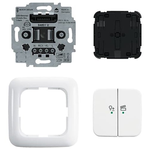 ABB Busch-Jaeger Busch-free@home&reg; flex-dimmer set Reflex-214 Wireless - 9paa00000165690 - 20090349