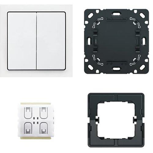 ABB Busch-Jaeger FoH-schakelaarset Future studiowit 3 sets - 9paa00000166066 - 20090880
