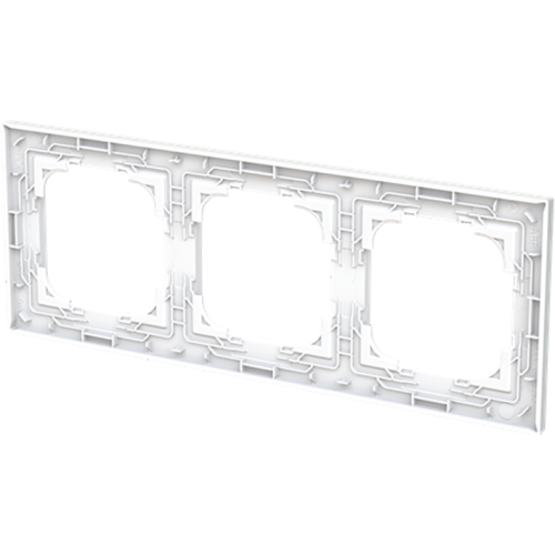 ABB Busch-Jaeger afdekraam 3v art-wit - 9paa00000167430 - 20089710