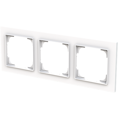 ABB Busch-Jaeger afdekraam 3v art-wit - 9paa00000167447 - 20089710