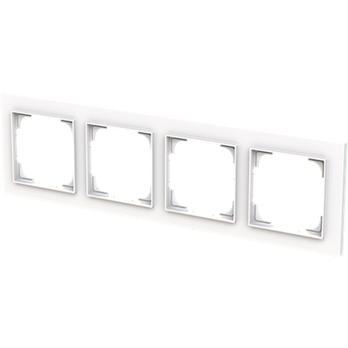 ABB Busch-Jaeger afdekraam 4v art-wit - 9paa00000167471 - 20089713