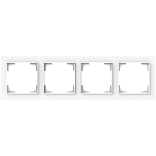 ABB Busch-Jaeger afdekraam 4v art-wit - 9paa00000167493 - 20089713