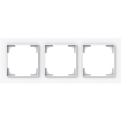ABB Busch-Jaeger afdekraam 3v art-wit - 9paa00000167521 - 20089710