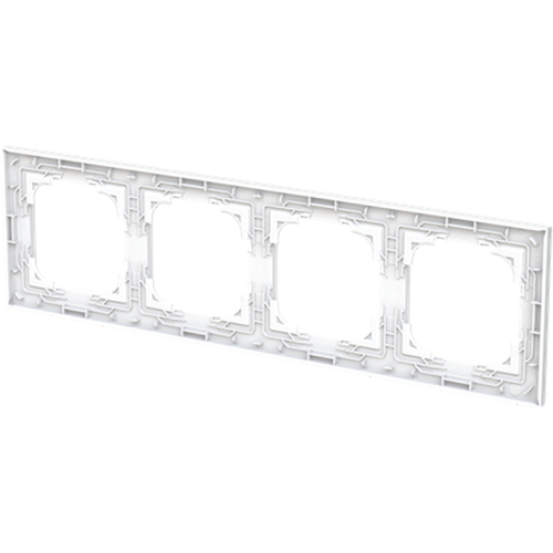 ABB Busch-Jaeger afdekraam 4v art-wit - 9paa00000167591 - 20089713
