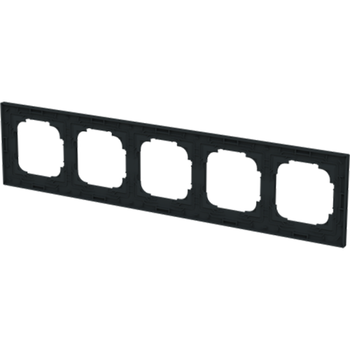 ABB Busch-Jaeger afdekraam 5v art-matzwart - 9paa00000167592 - 20089718