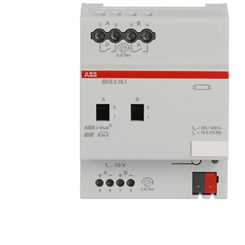ABB Busch-Jaeger KNX schak/dim-aktor 0-10V 2v - 9paa00000167636 - 20087782