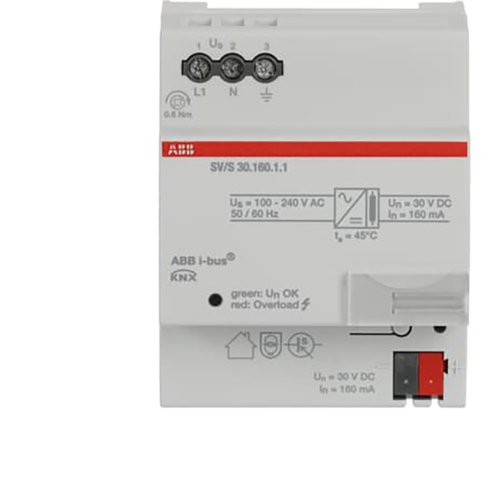 ABB Busch-Jaeger KNX voeding 160mA DIN-rail - 9paa00000167645 - 20087806