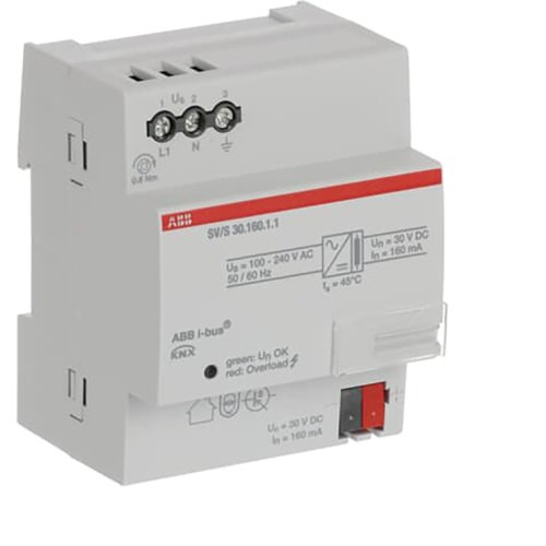 ABB Busch-Jaeger KNX voeding 160mA DIN-rail - 9paa00000167647 - 20087806