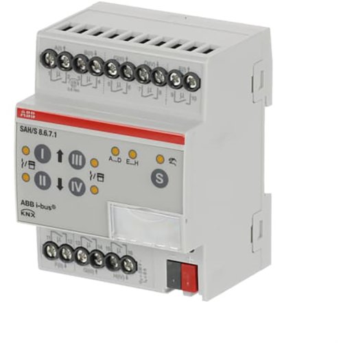 ABB Busch-Jaeger Schakel/Jaloezie aktor, residentieel KNX 8 fold, 6 amps - 9paa00000167664 - 20087852