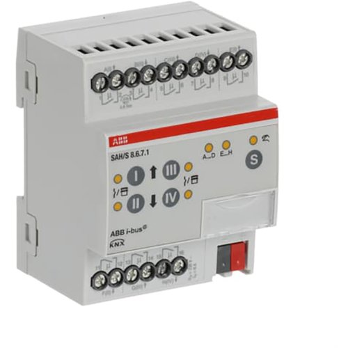ABB Busch-Jaeger Schakel/Jaloezie aktor, residentieel KNX 8 fold, 6 amps - 9paa00000167665 - 20087852