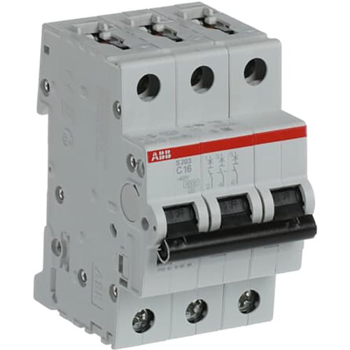 ABB automaat 3p c16 6ka S203-C16 - 9paa00000167683 - 8024560